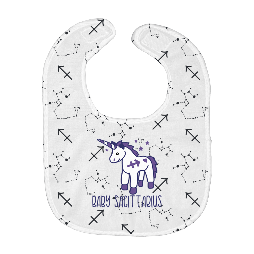 Baby Sagittarius Easy Bib