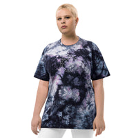 Birth Chart Embroidered Ice Melt Tie Dye T