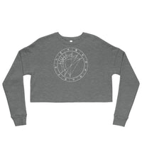 Birth Chart Cropped Fleece Pullover