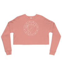 Birth Chart Cropped Fleece Pullover