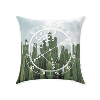 Birth Chart Throw Pillows in San Pedro + Custom Astrology Book - Birthday Predictions Solar Return Report | Astrological birth chart analysis, cosmic clothing & home goods!