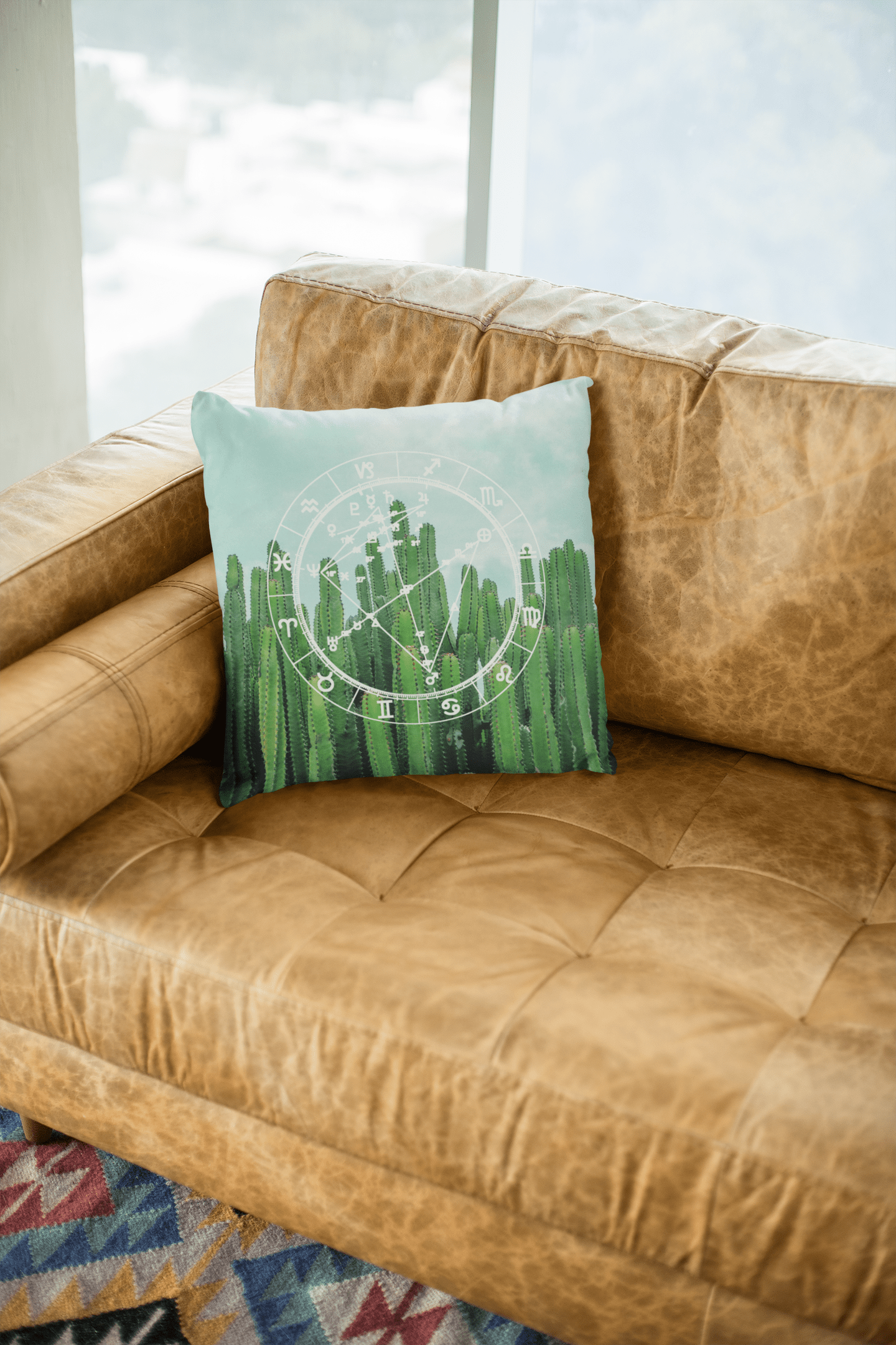 Birth Chart Throw Pillows in San Pedro + Custom Astrology Book - Birthday Predictions Solar Return Report | Astrological birth chart analysis, cosmic clothing & home goods!