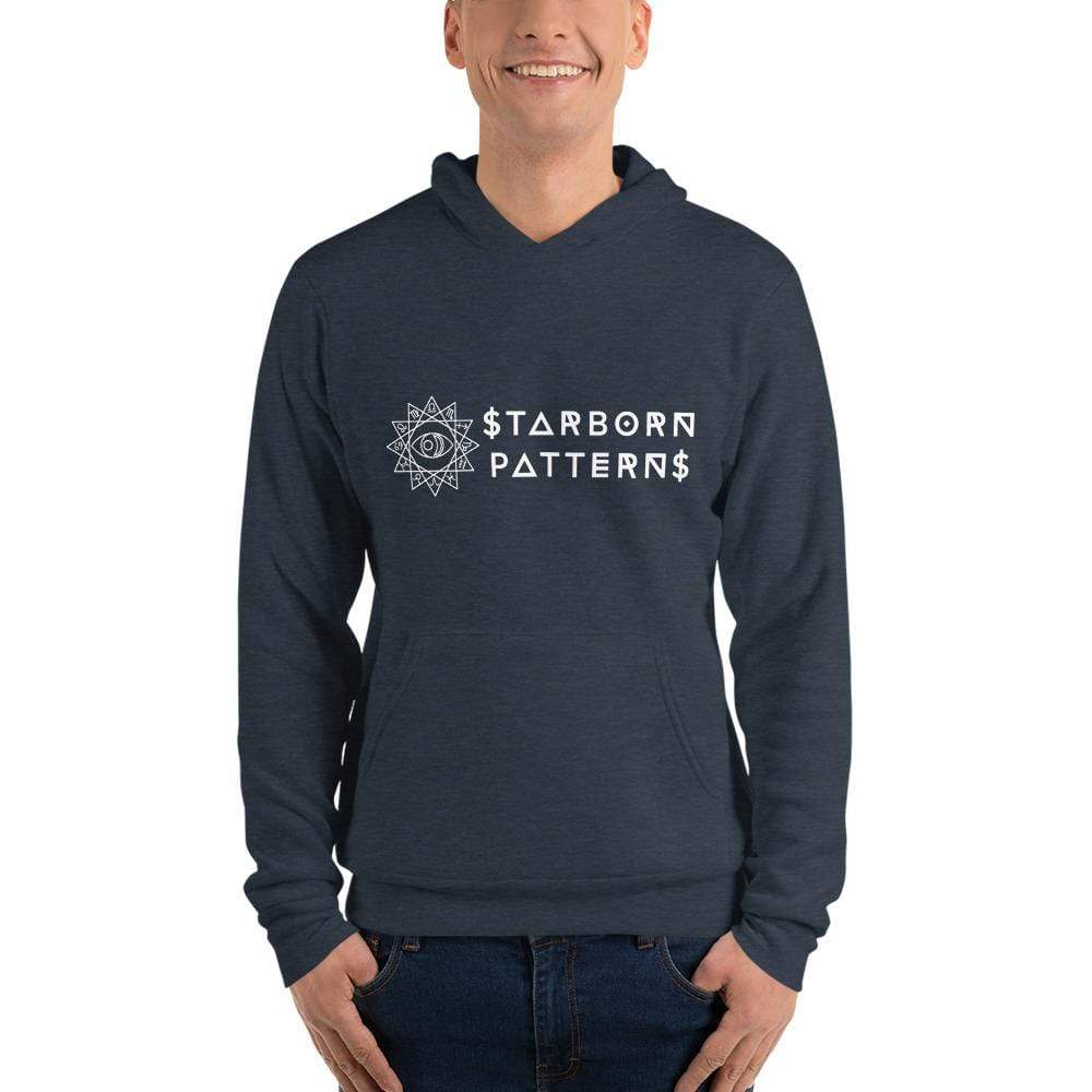 Birth Chart Fleece Hoodie + Custom Astrology Book - Birthday Predictions Solar Return Report | Astrological birth chart analysis, cosmic clothing & home goods!