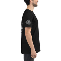 Birth Chart ORGANIC T in Black + Custom Astrology Book - Birthday Predictions Solar Return Report | Astrological birth chart analysis, cosmic clothing & home goods!