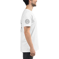 Birth Chart ORGANIC T in White + Custom Astrology Book - Birthday Predictions Solar Return Report | Astrological birth chart analysis, cosmic clothing & home goods!