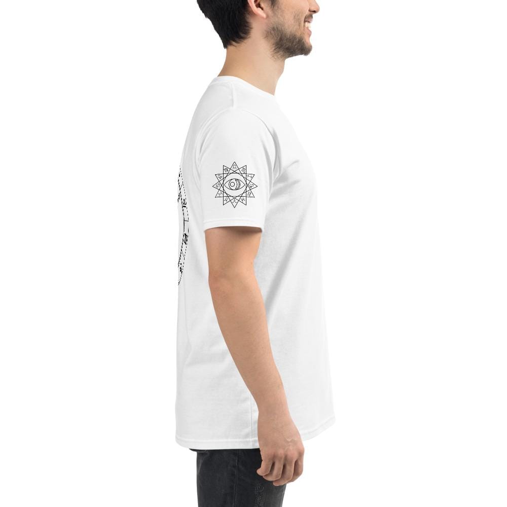 Birth Chart ORGANIC T in White + Custom Astrology Book - Birthday Predictions Solar Return Report | Astrological birth chart analysis, cosmic clothing & home goods!