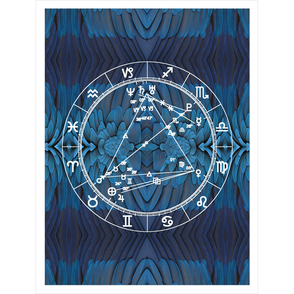Star Chart Sherpa Blanket in Venus Vibes + Custom Astrology Book - Birthday Predictions Solar Return Report | Astrological birth chart analysis, cosmic clothing & home goods!