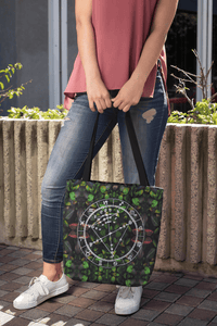 Star Chart Tote Bag in Botanical Bae + Custom Astrology Book - Birthday Predictions Solar Return Report | Astrological birth chart analysis, cosmic clothing & home goods!