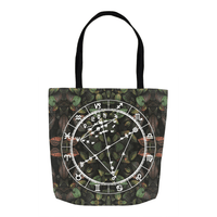 Star Chart Tote Bag in Botanical Bae + Custom Astrology Book - Birthday Predictions Solar Return Report | Astrological birth chart analysis, cosmic clothing & home goods!