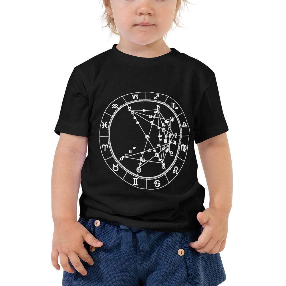 Star Seed Short Sleeve Toddler T + Custom Astrology Book - Birthday Predictions Solar Return Report | Astrological birth chart analysis, cosmic clothing & home goods!