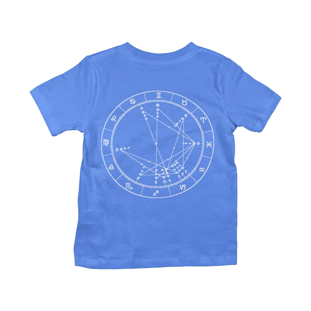 Star Seed Short Sleeve Toddler T + Custom Astrology Book - Birthday Predictions Solar Return Report | Astrological birth chart analysis, cosmic clothing & home goods!