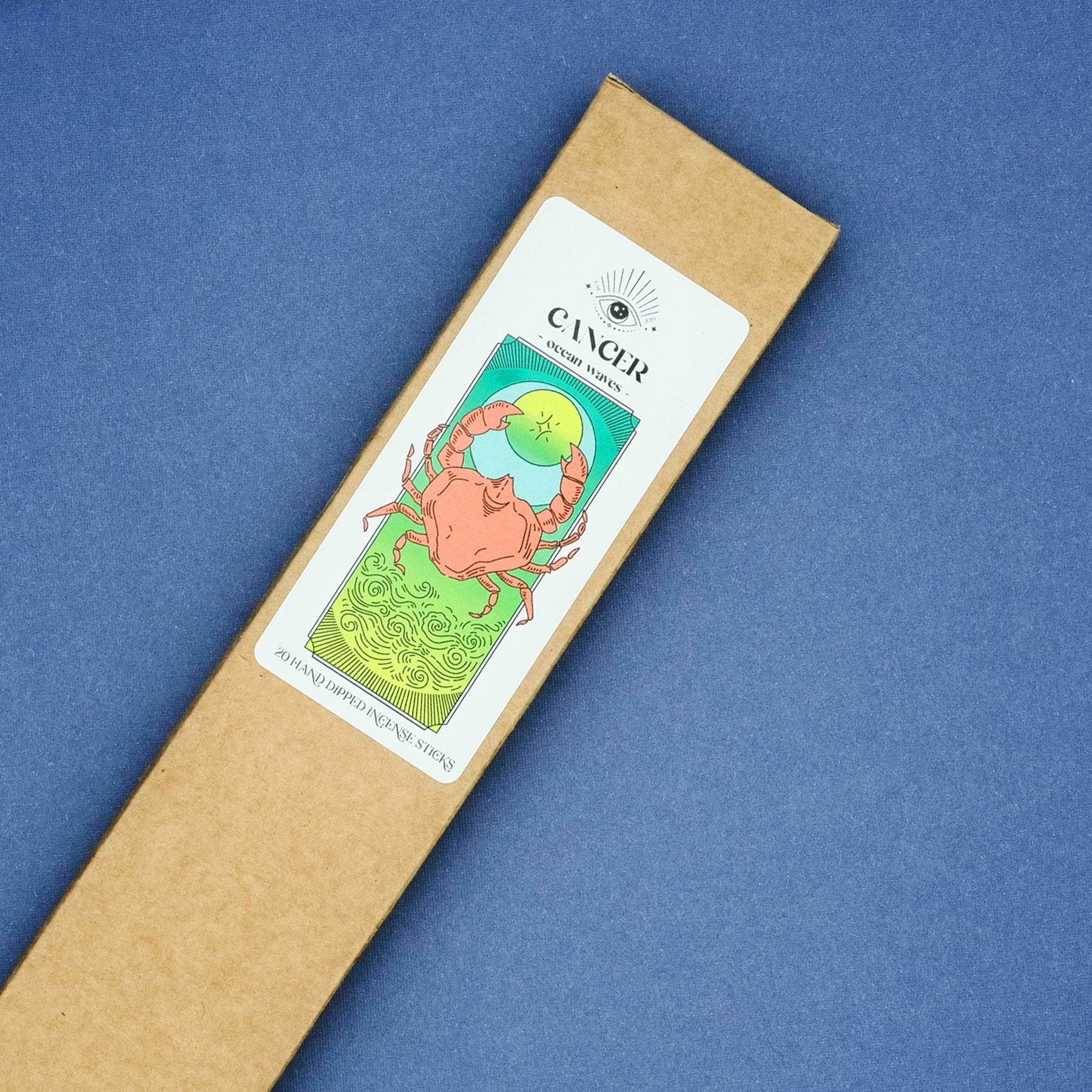 Hand Dipped Zodiac Sign Incense in Cancer ★ Ocean Waves