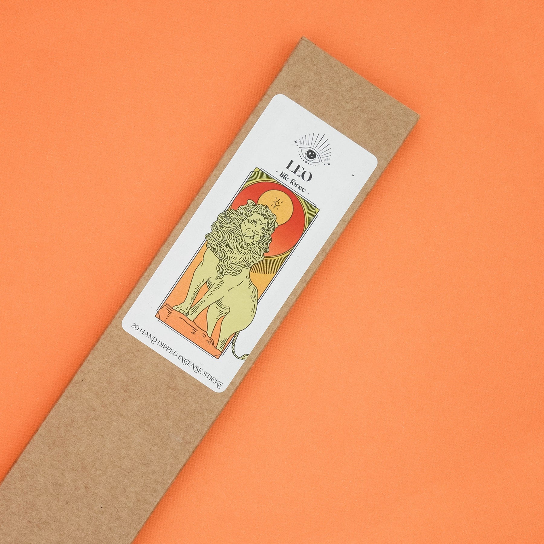 Hand Dipped Zodiac Sign Incense in Leo ★ Life Force
