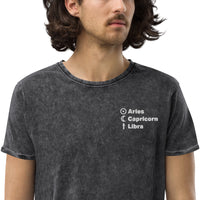 Top 3 Sun Moon Rising Embroidered T