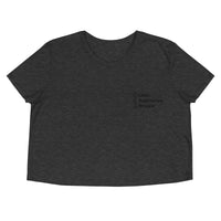 Top 3 Sun Moon Rising Embroidered Crop T