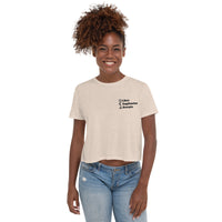 Top 3 Sun Moon Rising Embroidered Crop T