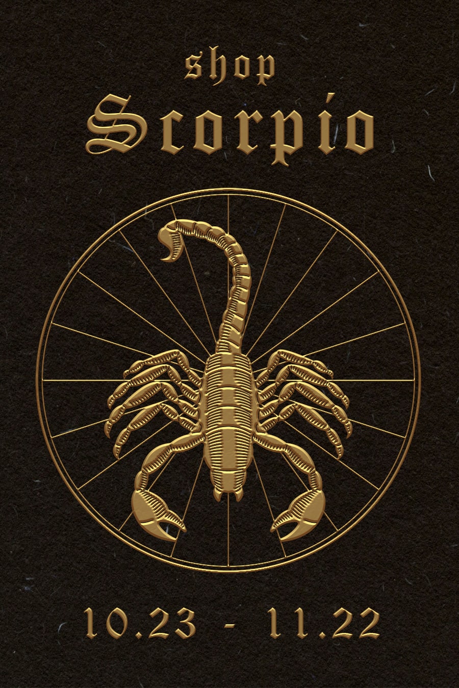 Scorpio Zodiac Chart Apparel ༓ Jewelry ༓ Astrology Gifts – Starborn ...
