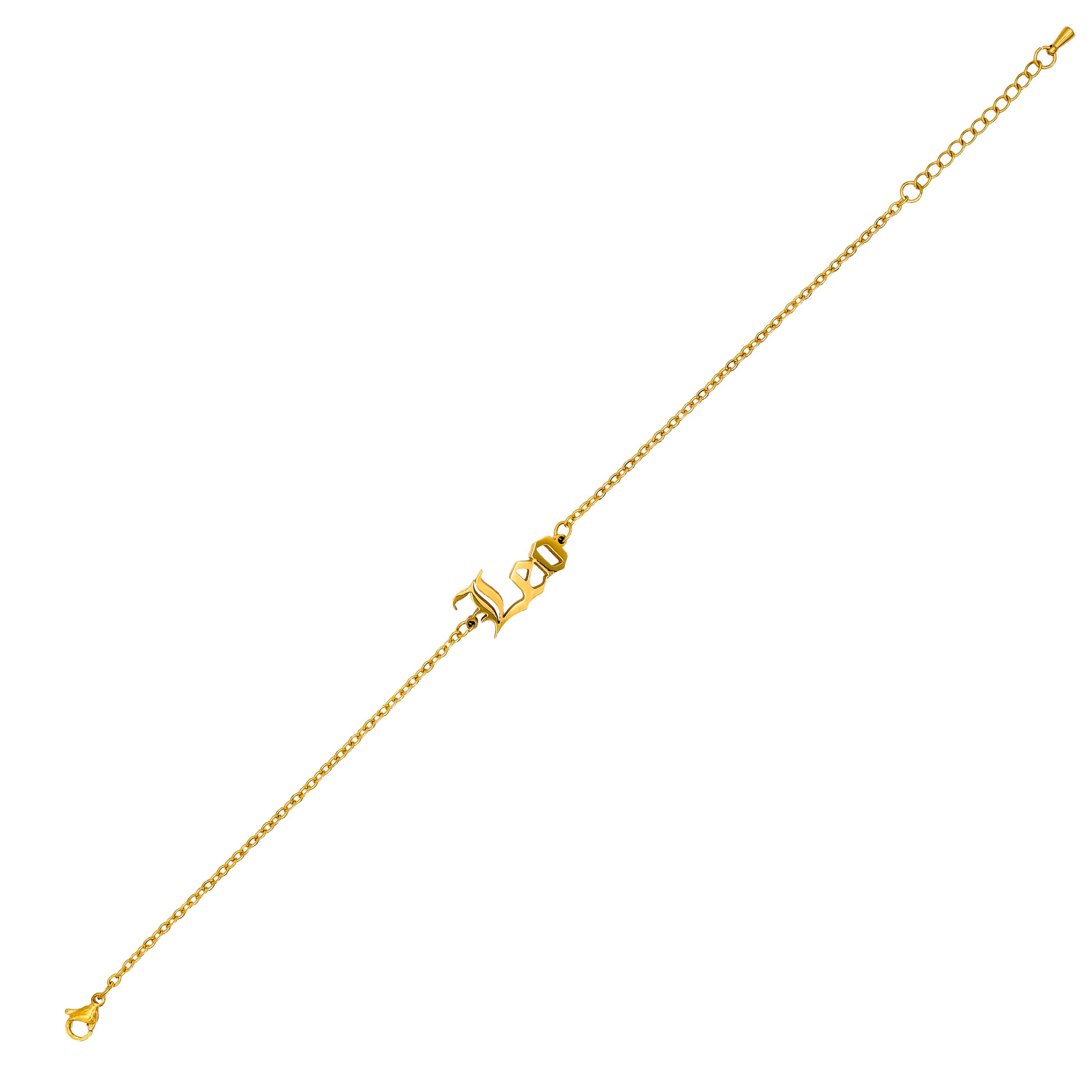 Leo store ankle bracelet