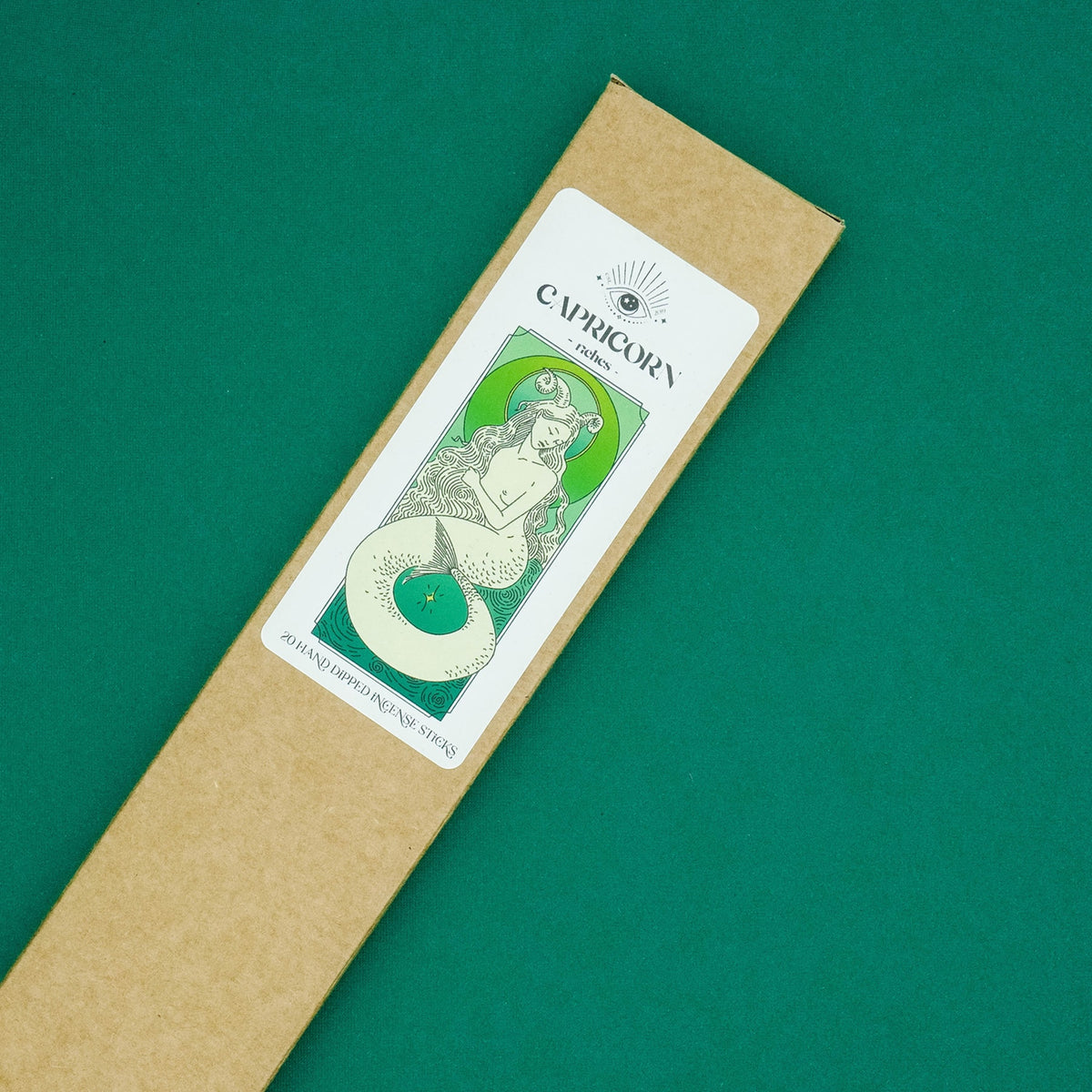 Hand Dipped Zodiac Sign Incense in Capricorn ★ Riches
