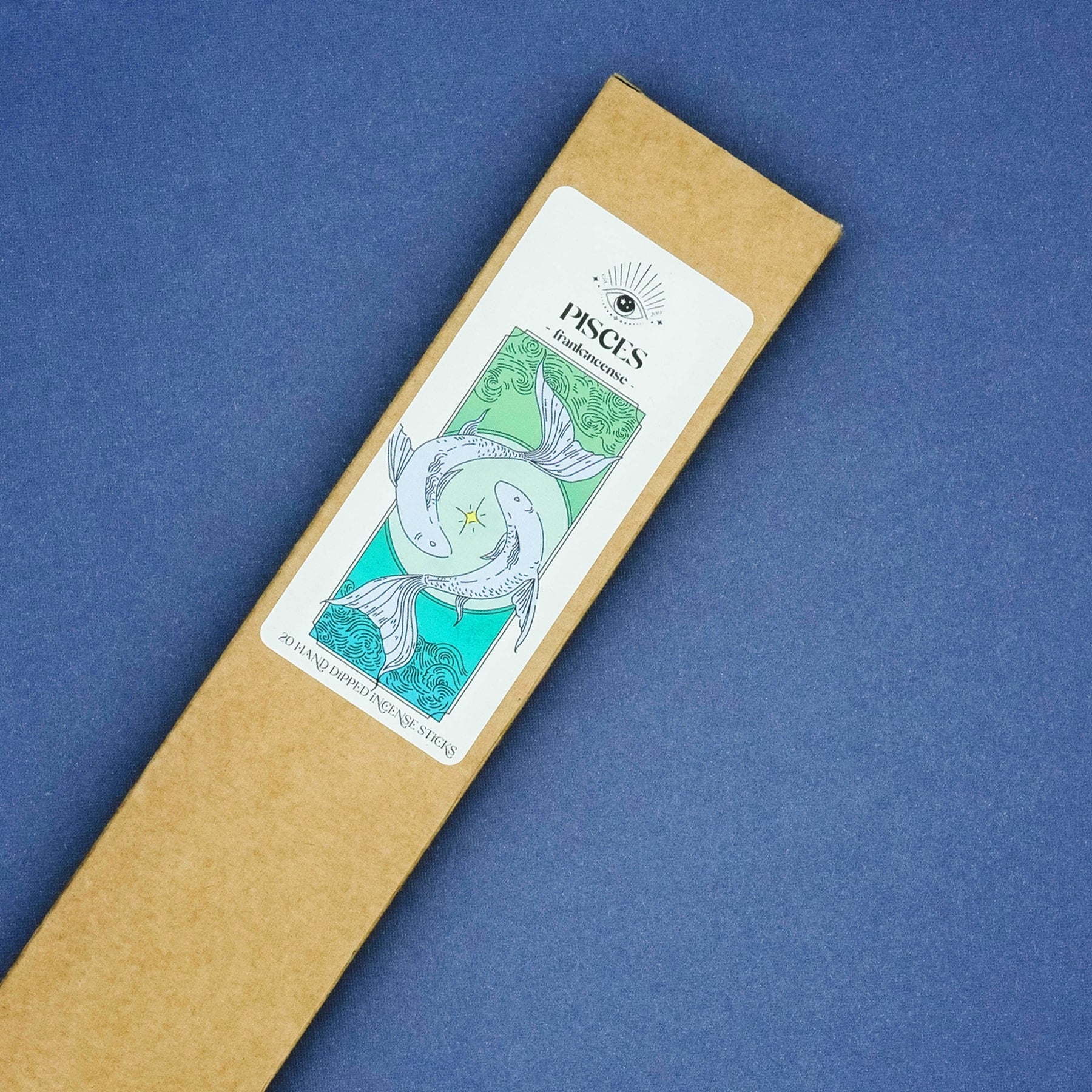 Hand Dipped Zodiac Sign Incense in Pisces ★ Frankincense
